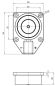 Preview: effeff Haftmagnet Modell 8305