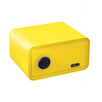 MySafe 430 - elektronischer Möbeltresor mit Zahlen-Code - Farbe Gelb