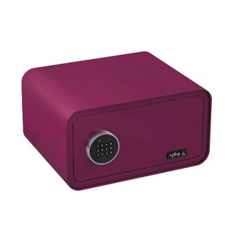 MySafe 430 - elektronischer Möbeltresor mit Zahlen-Code - Farbe Beere