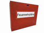 Feuerwehrplandepot | FW-Plankasten | Wandschrank für Feuerwehrpläne PZ (für A4 Ordner)