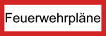 Aufkleber / Ersatzaufkleber "Feuerwehrpläne" 320 x 110 mm